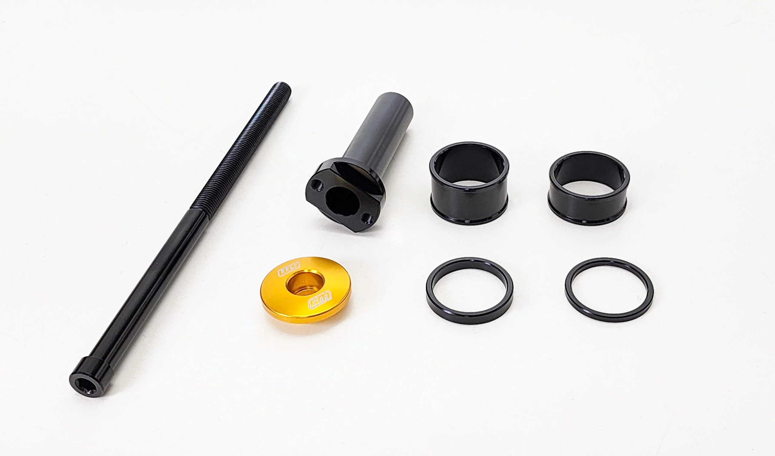 Stem Lock - W9 Fender Adapter Compatible - For forks without a fender mount on lower clamps. - Image 7